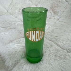 Sunday Funday Football Green Shot Glass